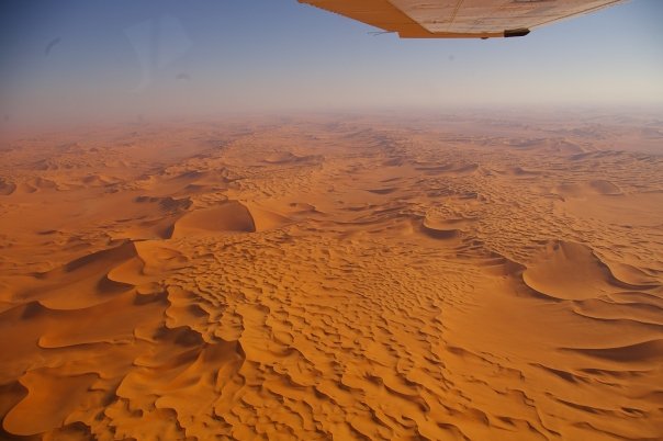 Flying over Libya in a light aircraft