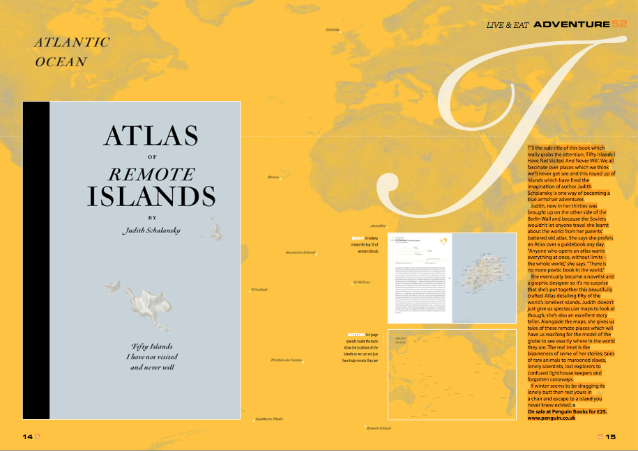 Atlas of Remote Islands by Judith Schalansky