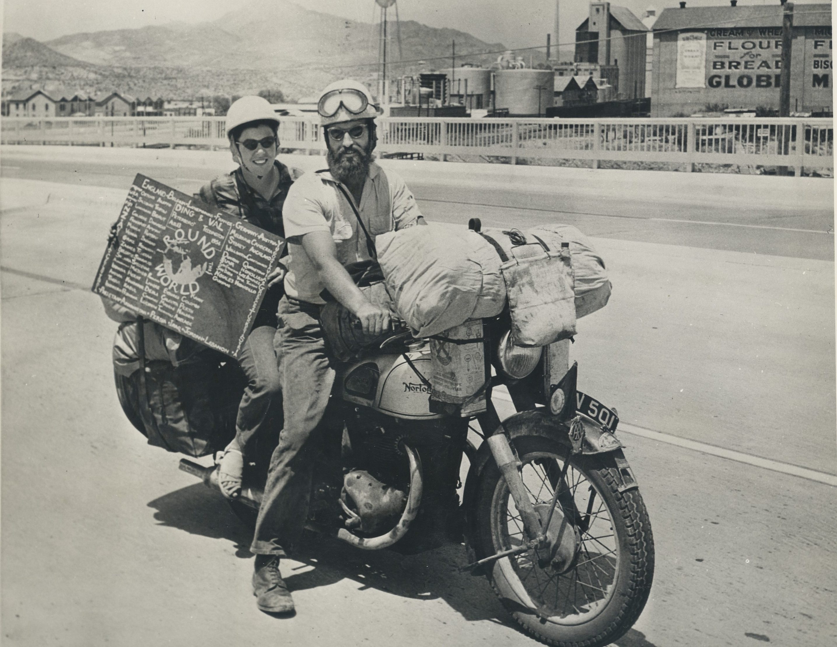 Ernest Bell’s 1954 motorcycle adventure