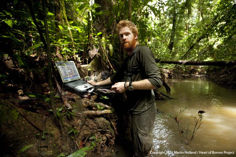 Toughbooks meet toughbiology in Borneo