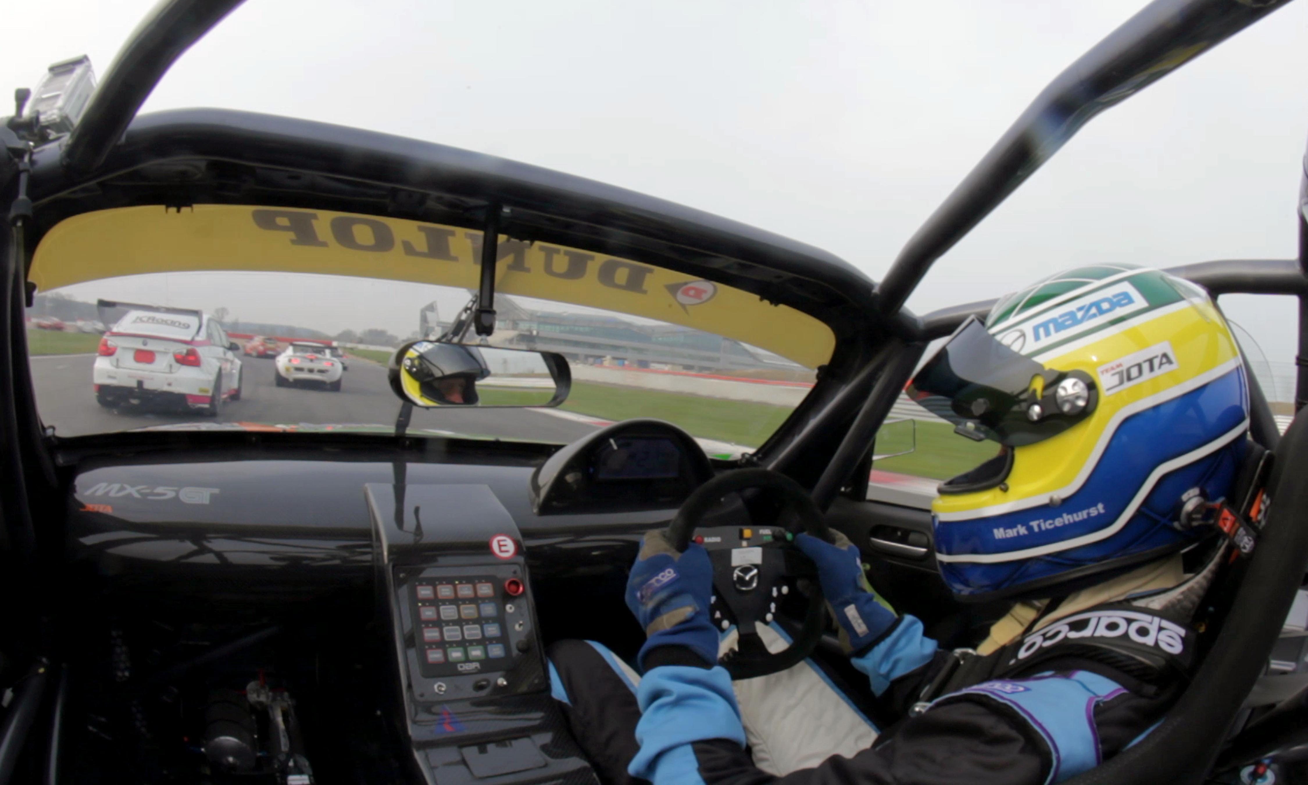 View From Inside The MX-5 GT