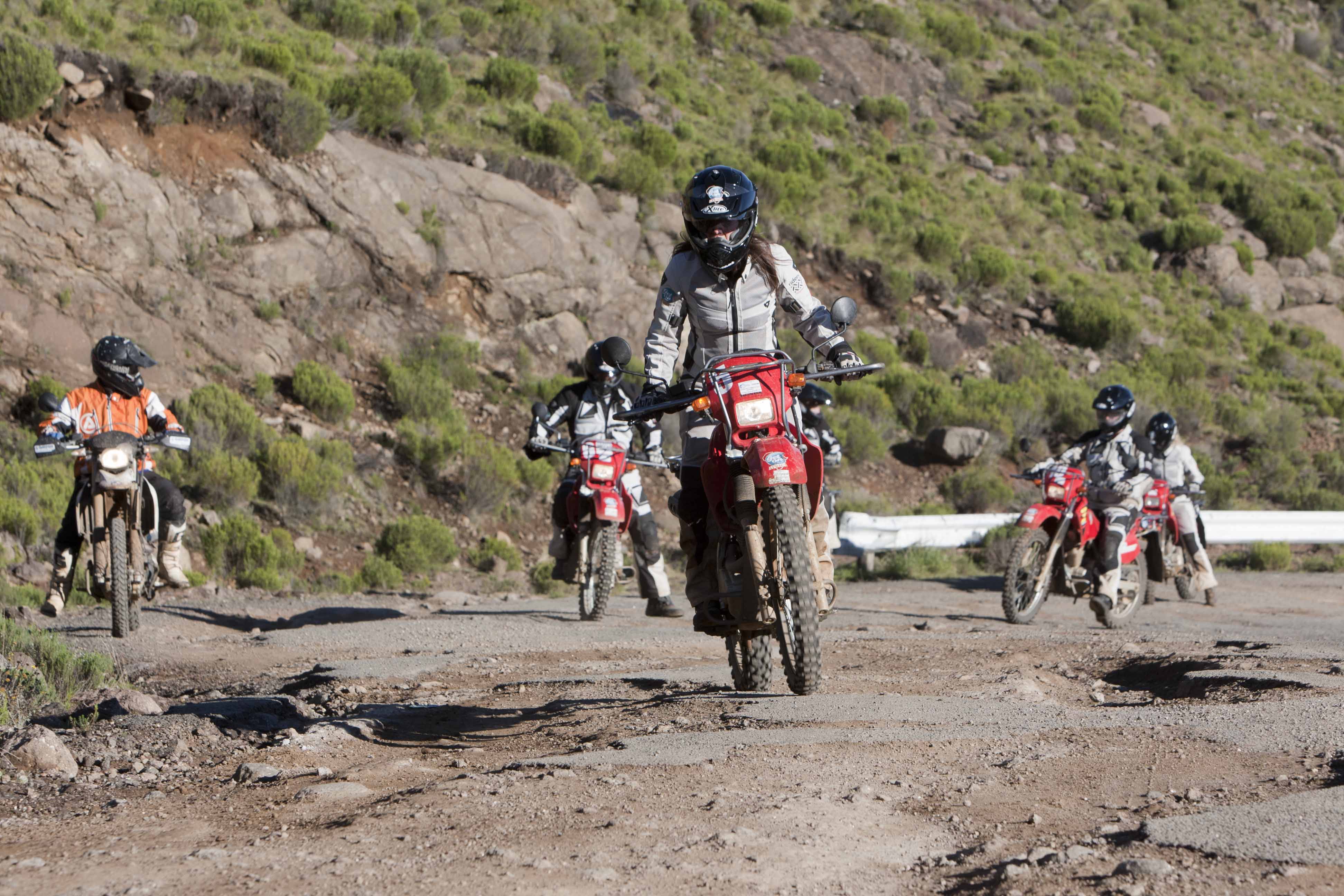 Celebs ride motorcycles to deliver medical support in Lesotho