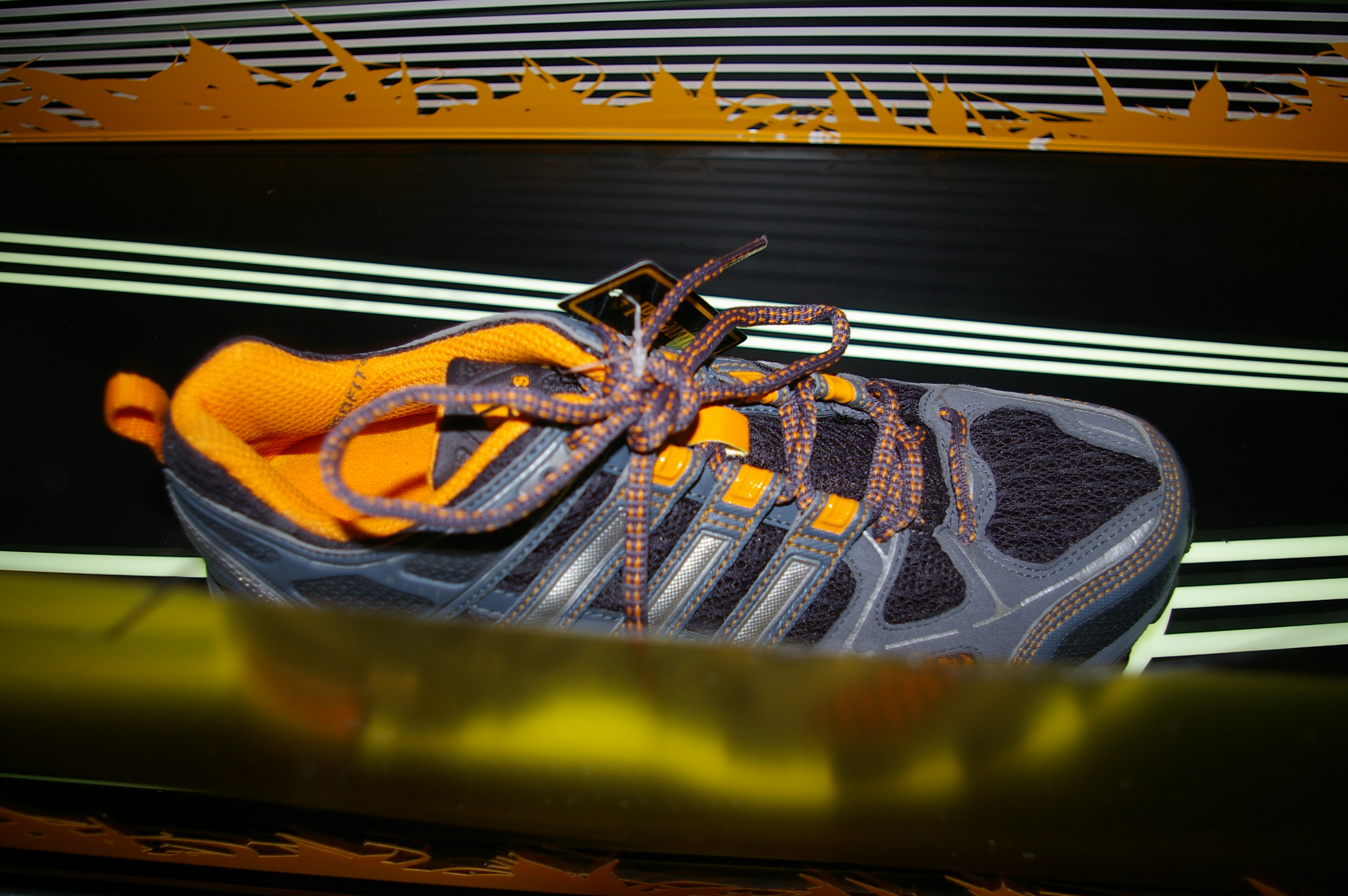 Adidas uses rubber from Continental cars tyres in a trail shoe