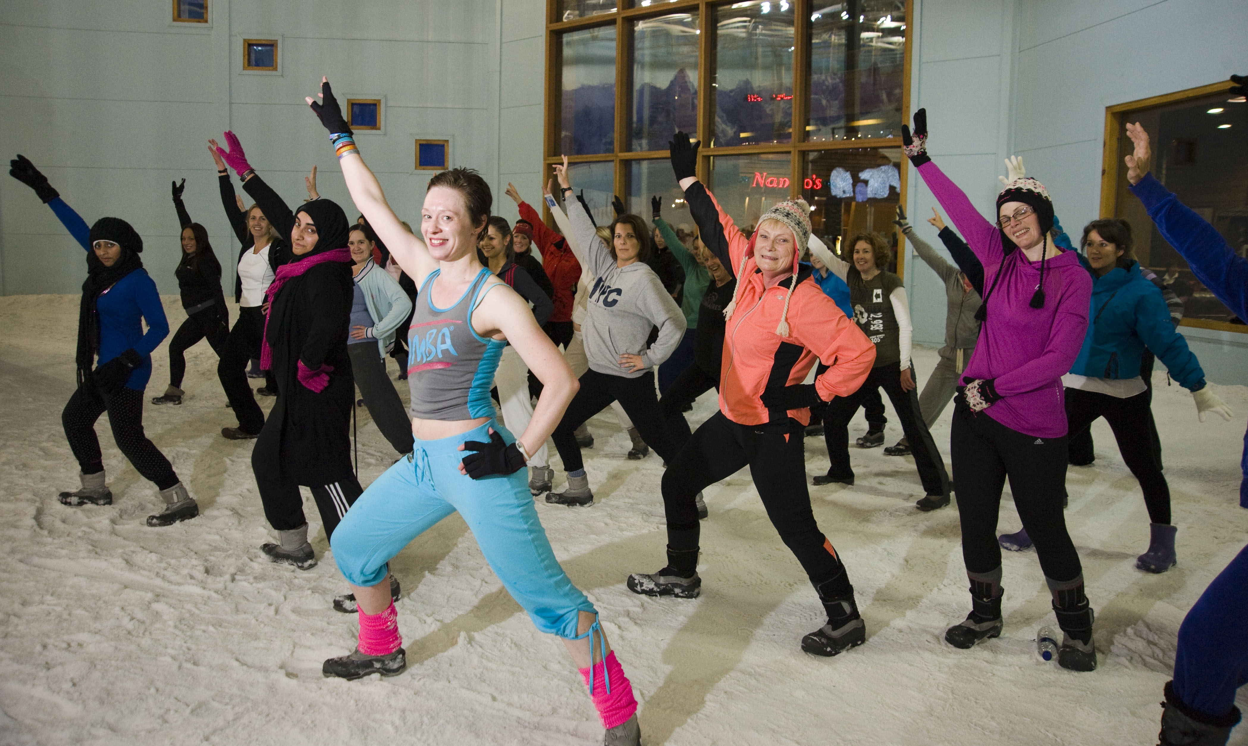 Zumba On Snow