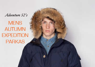 Autumn Adventure Fashion: Mens Expedition Parkas