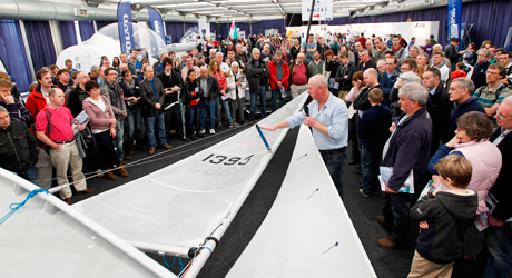 Beginners talk at the RYA Dinghy Show