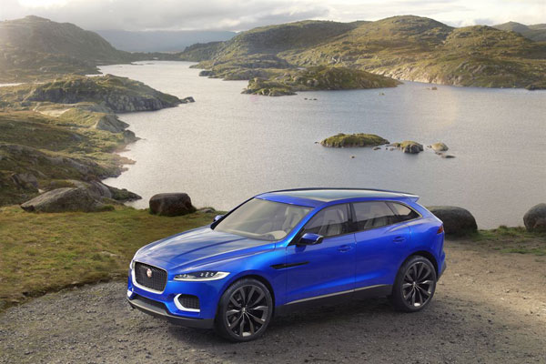 Check out the Jaguar C-X17 concept car