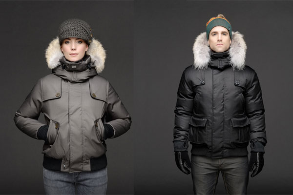 Audrina and Cartel Nobis ski jackets