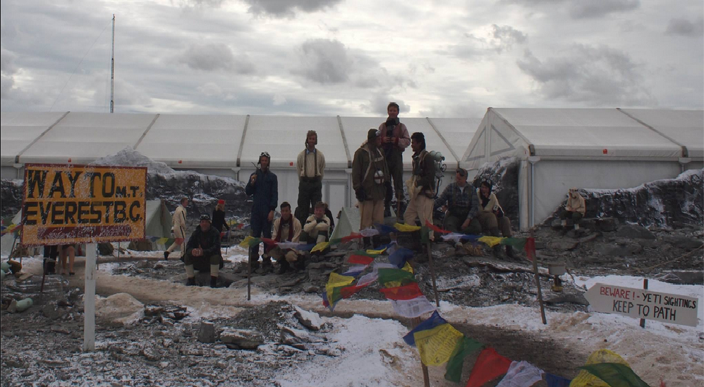 Everest Base Camp re-creation at Goodwood Revival