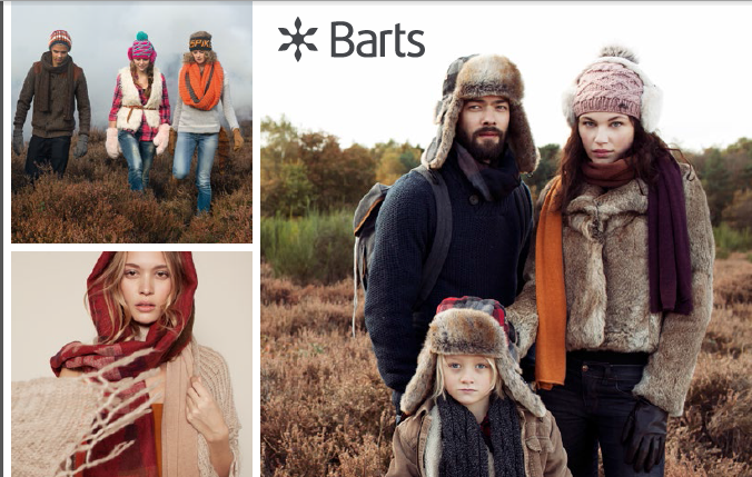 Barts clothing UK collection AW13/14