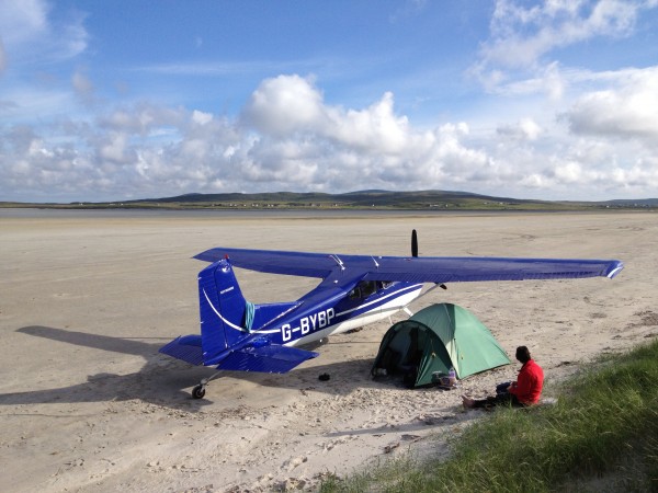 Cessna 185 to the Western Isles of Scotland