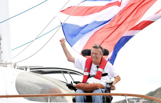 Geoff Holt, MBE, on the first ever round the world yacht race for wheelchair users