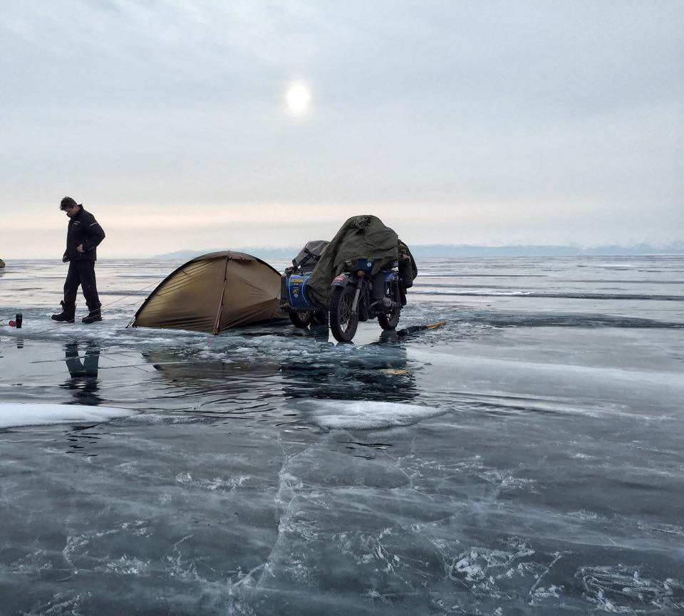 Matt Prior’s riding a motorbike and sidecar across Siberia