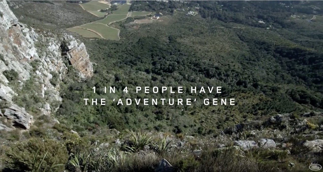Have you got the adventure gene?