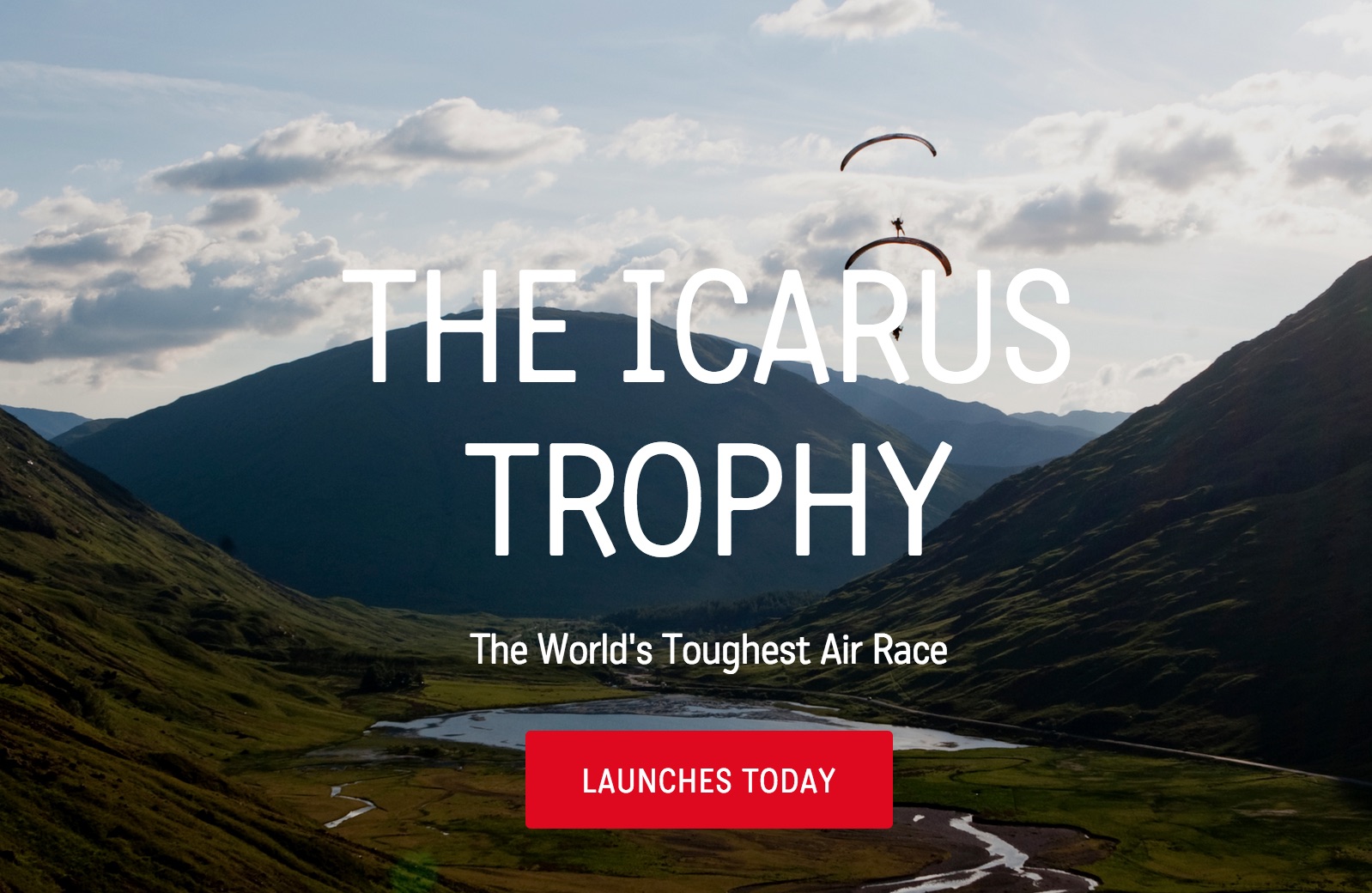 Track paramotor pilots as the Icarus Trophy starts today