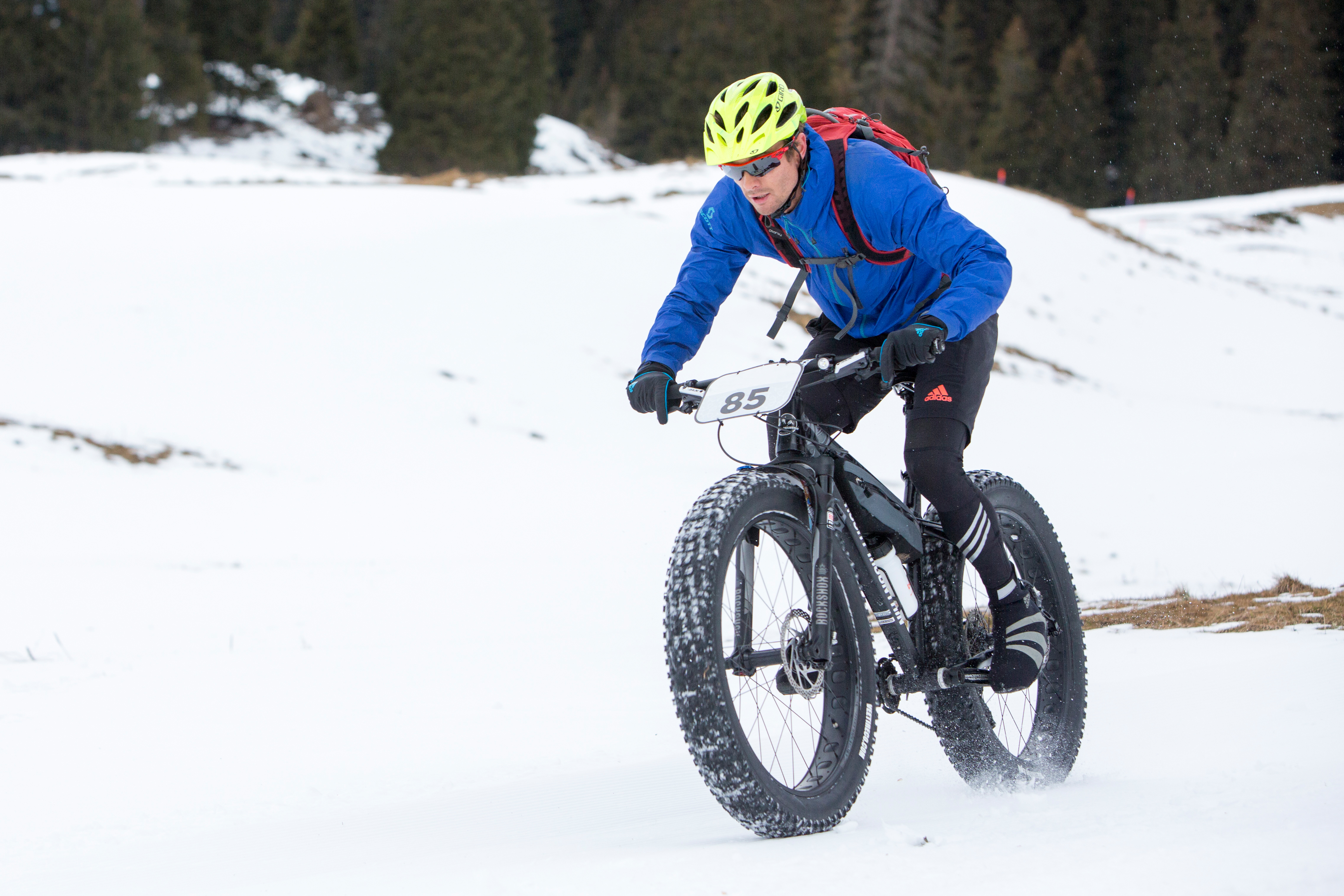 Visit the Snow Bike Festival in Gstaad in January