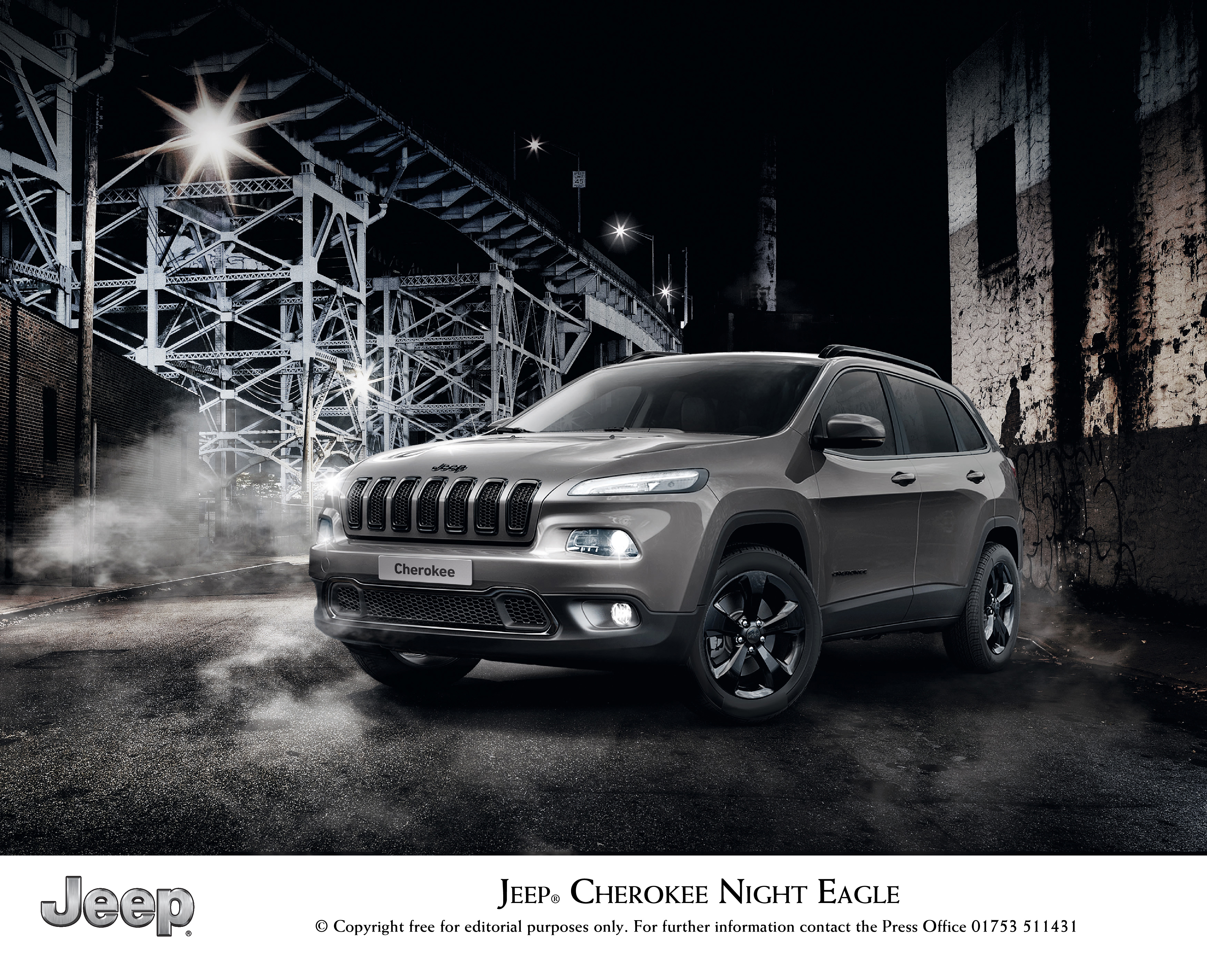 Jeep announces Cherokee NIGHT EAGLE LIMITED EDITION