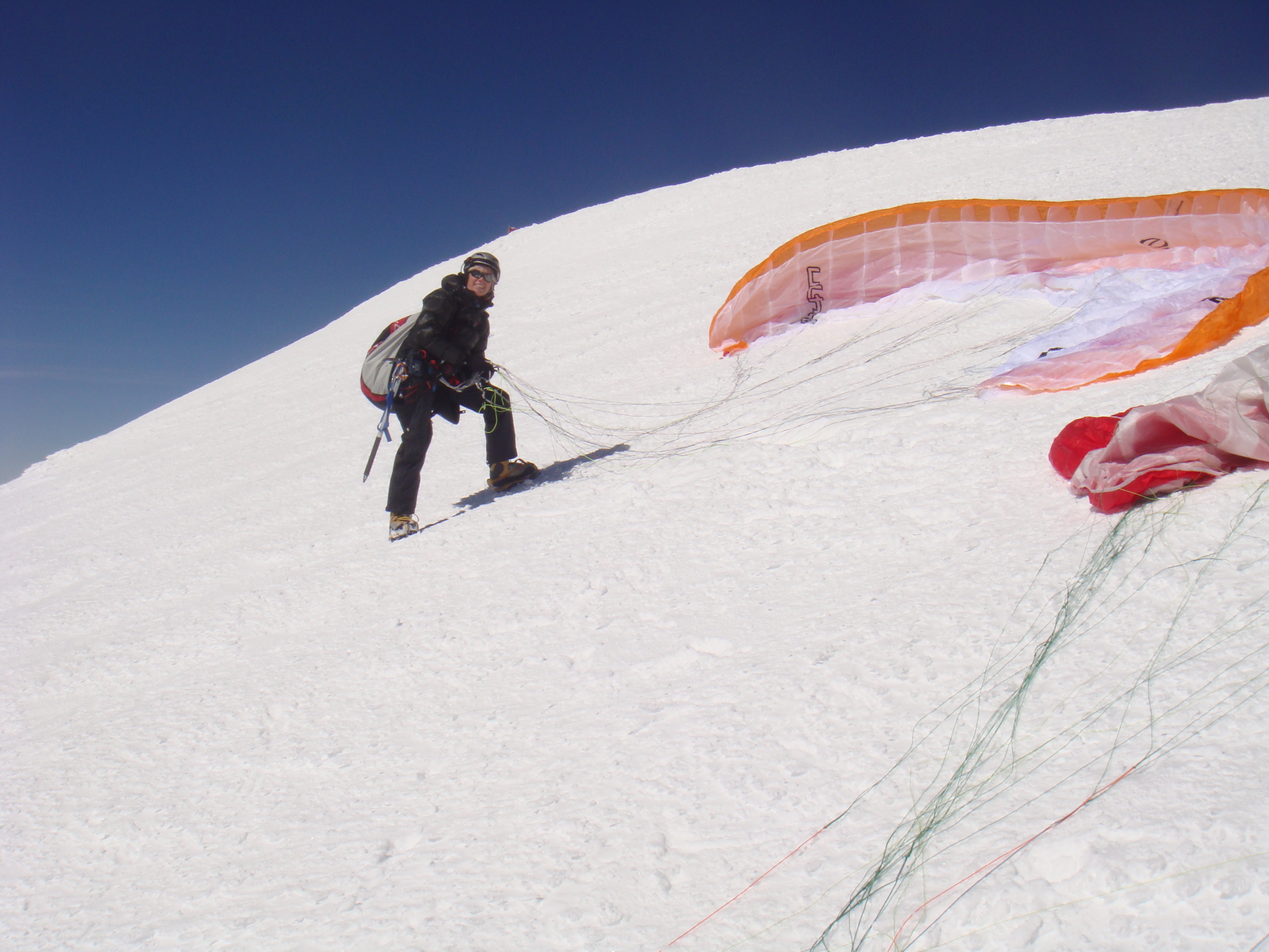 Squash Falconer on her plans to paraglide off Everest