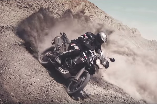 Video: See the Triumph Adventure range take on Utah