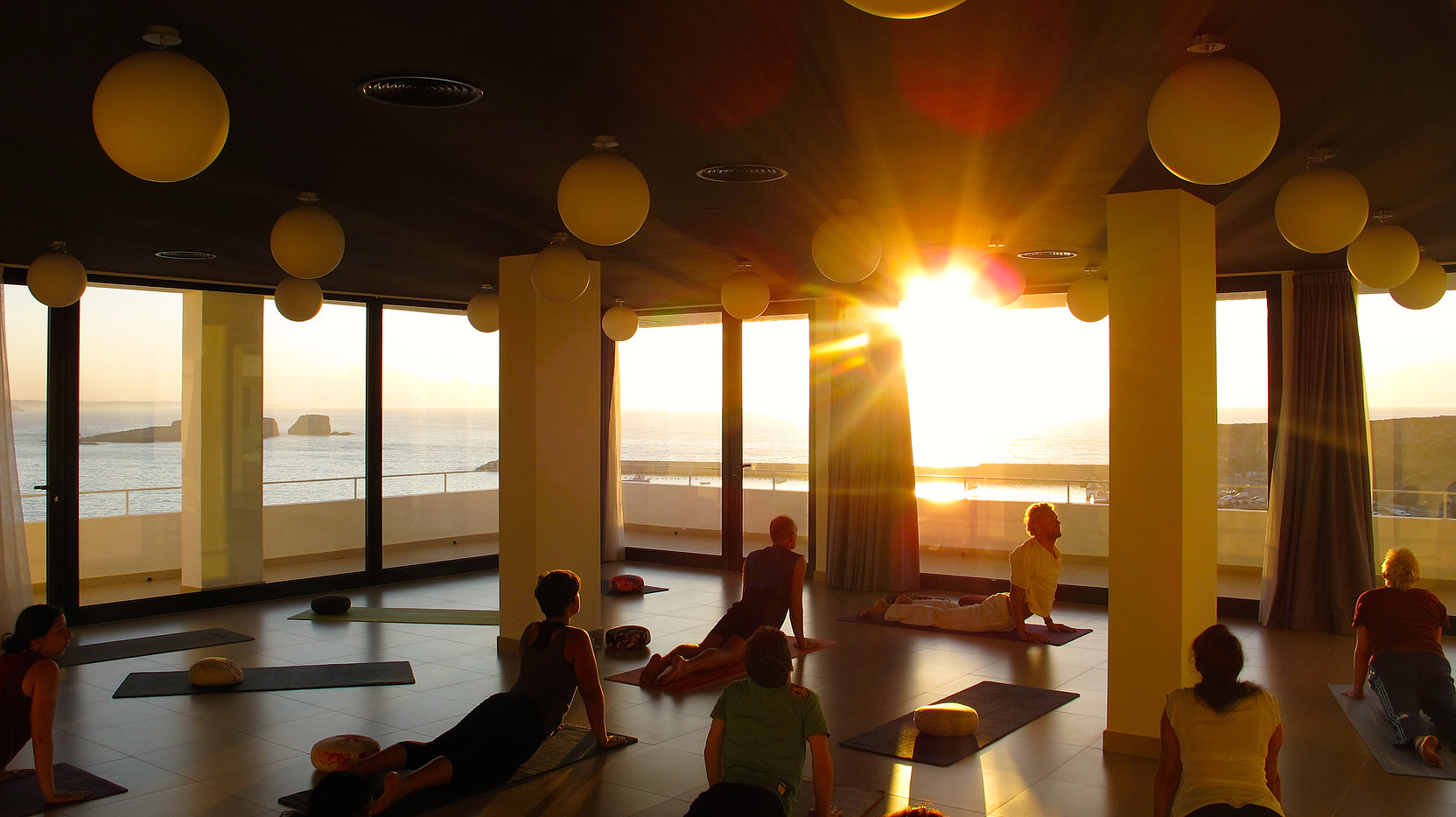 Pure Flow Motions surf yoga retreat in Portugal