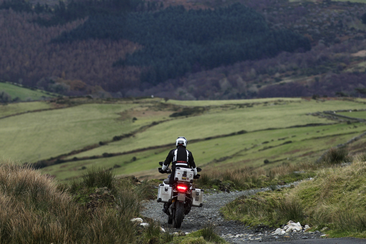 Multistrada 1200 Enduro ridden 30,000km around the globe