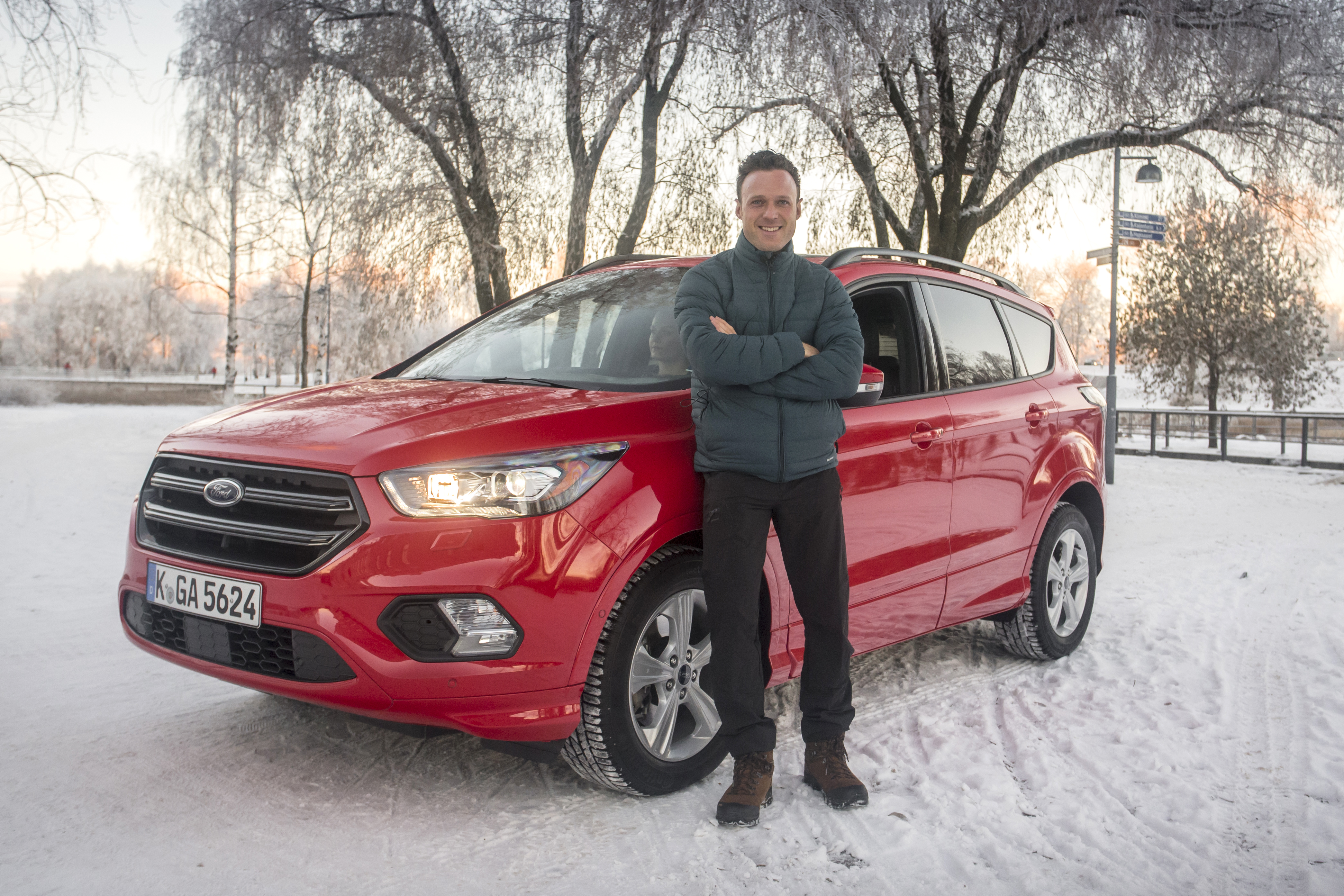 New Ford Kuga driven in Finland