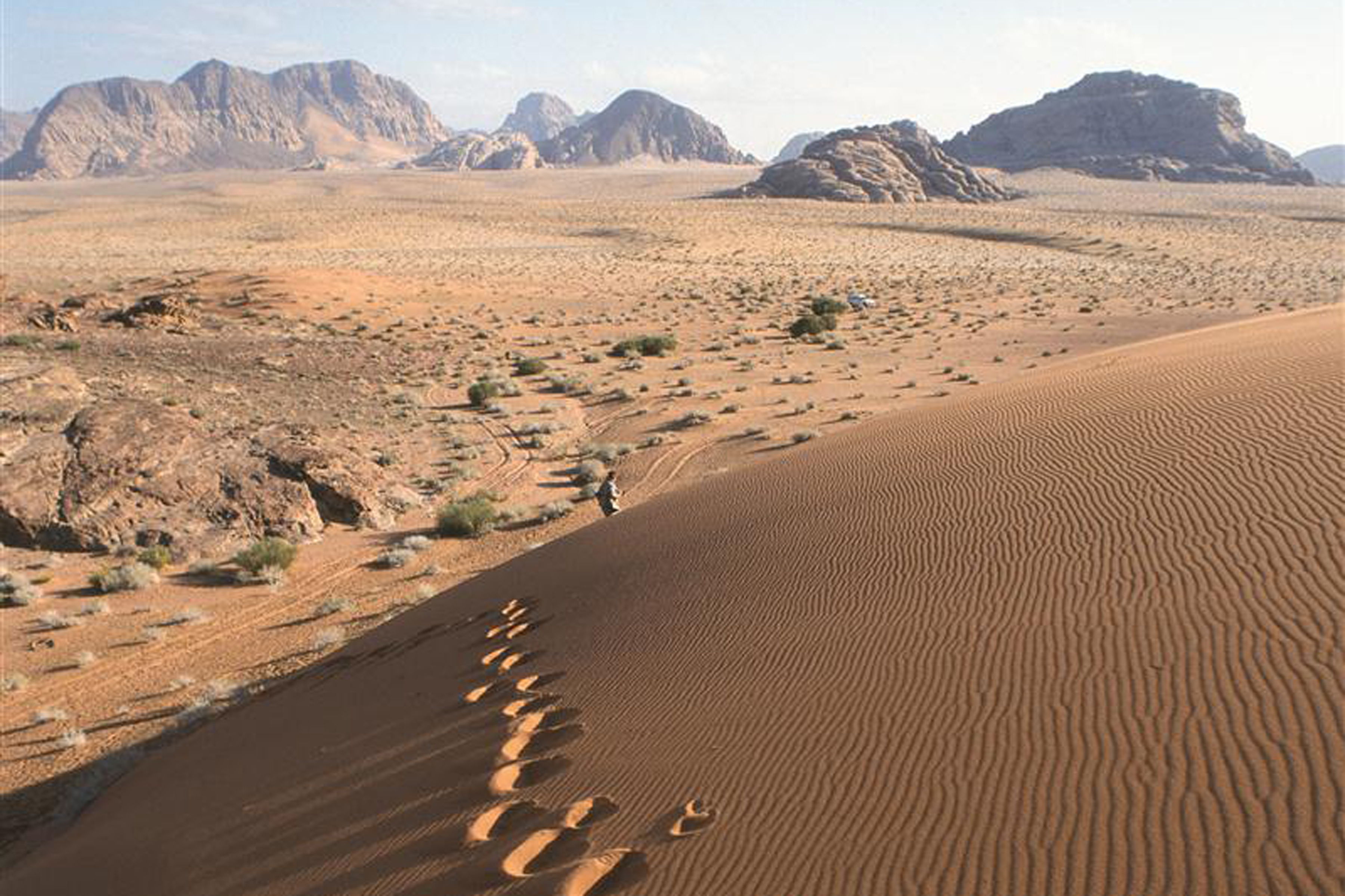 Hike the length of the Jordan Trail