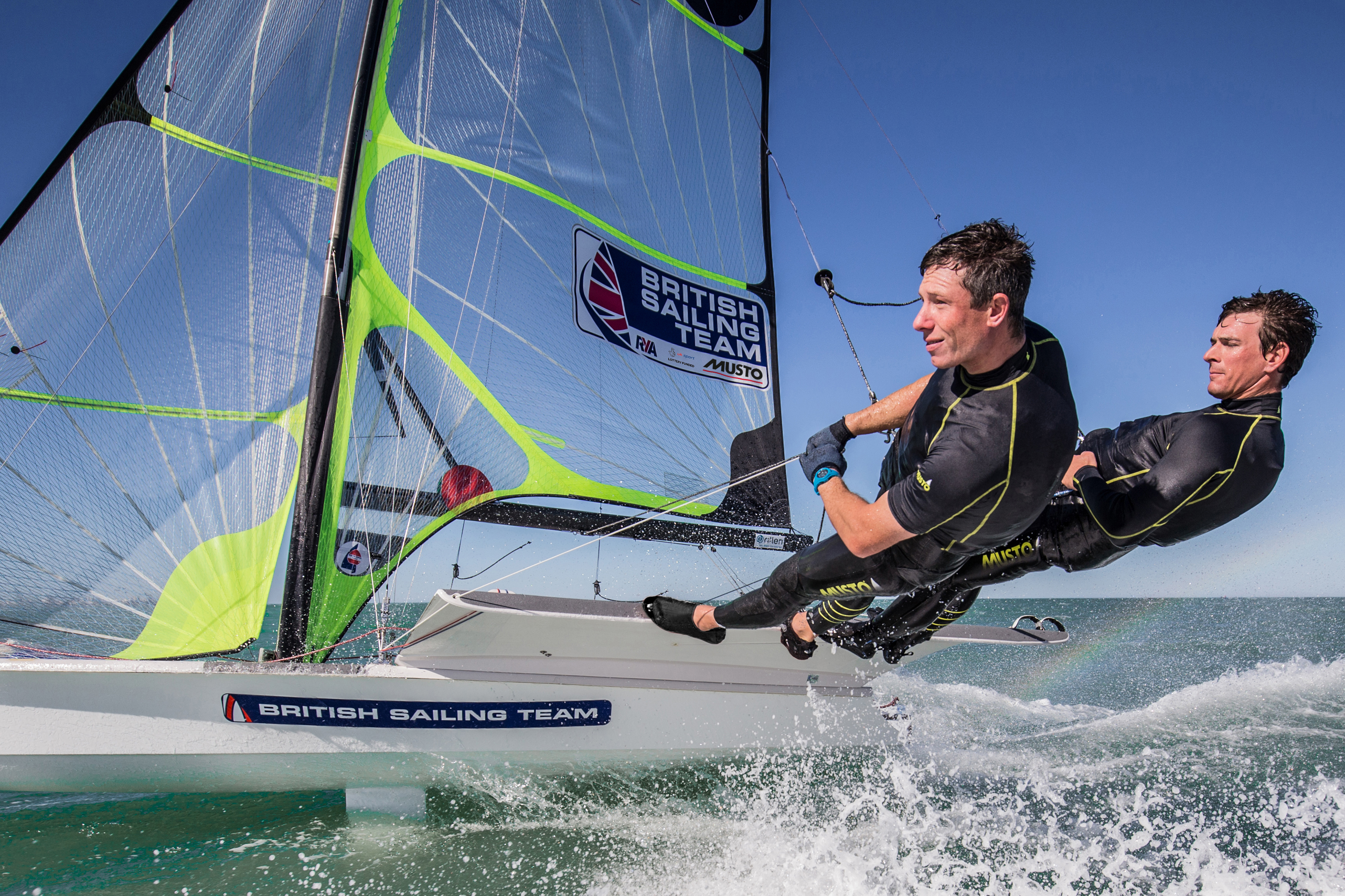 Musto backs the British Sailing Team