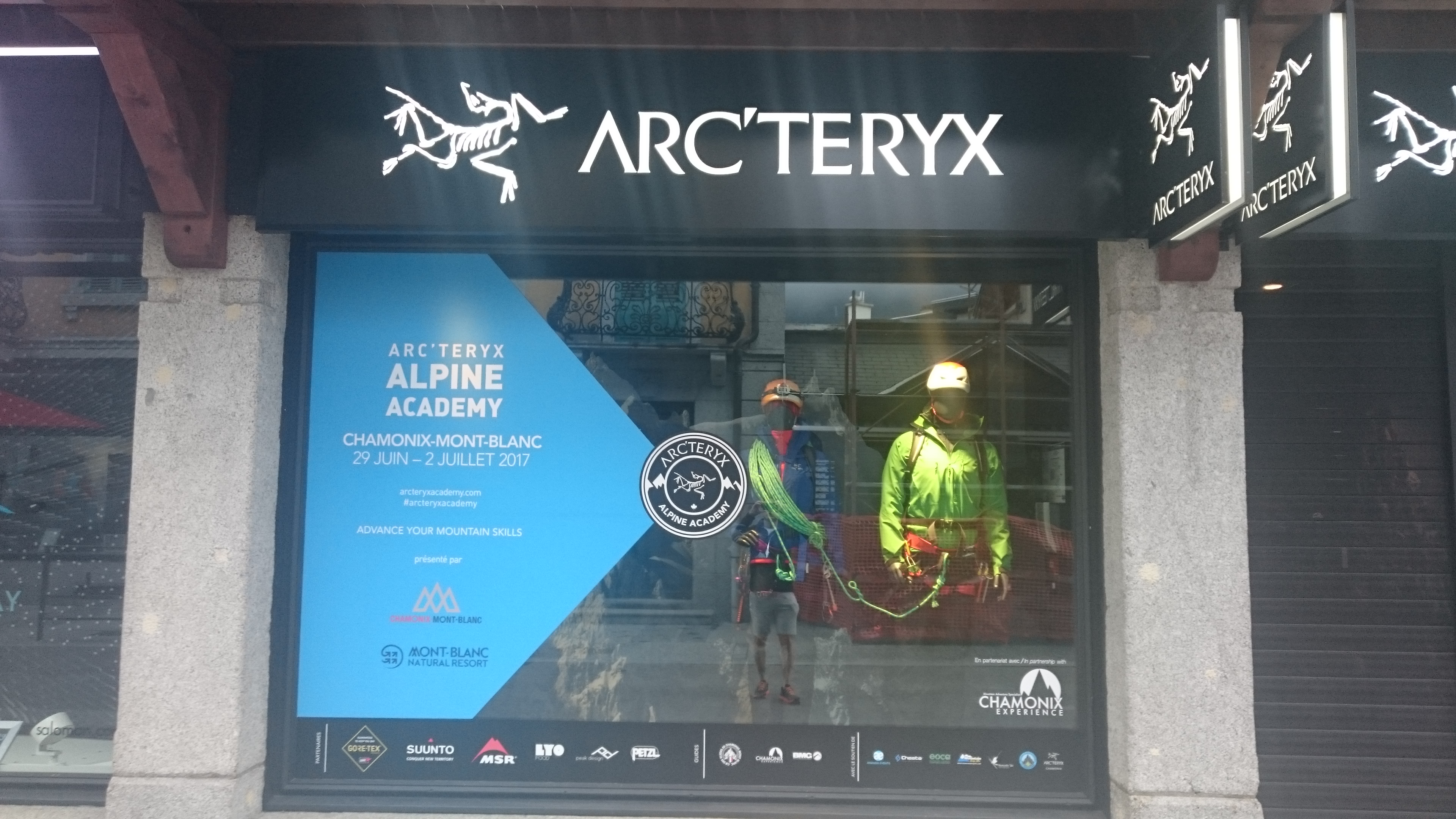 It’s the Arc’teryx Alpine Academy this Thursday to Sunday