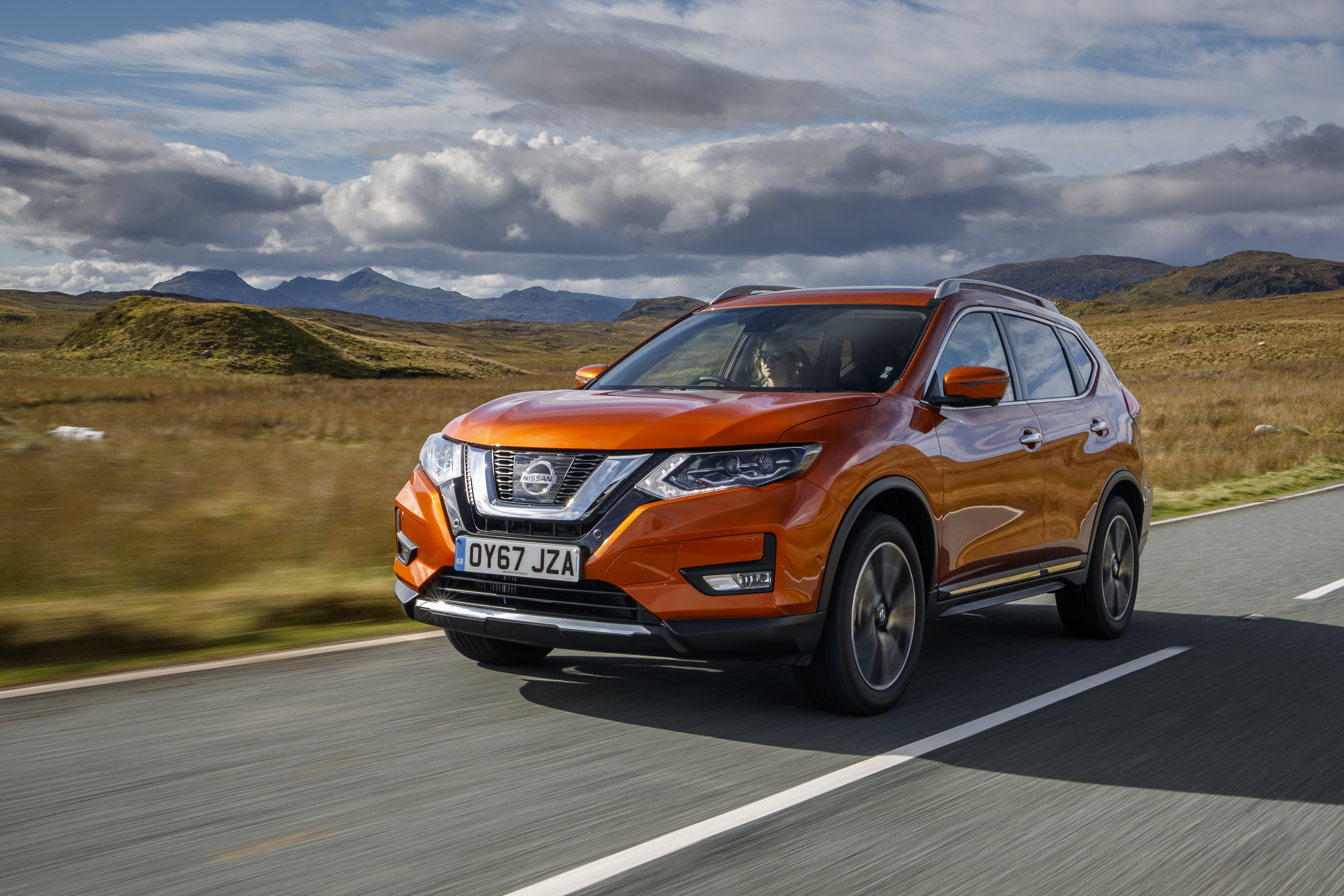 Driving the new Nissan X-Trail