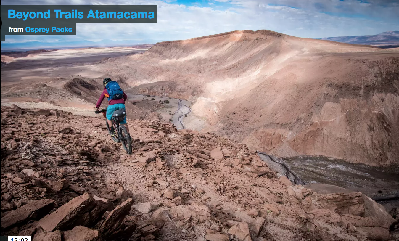 The beauty of bikepacking in the Atacama Desert