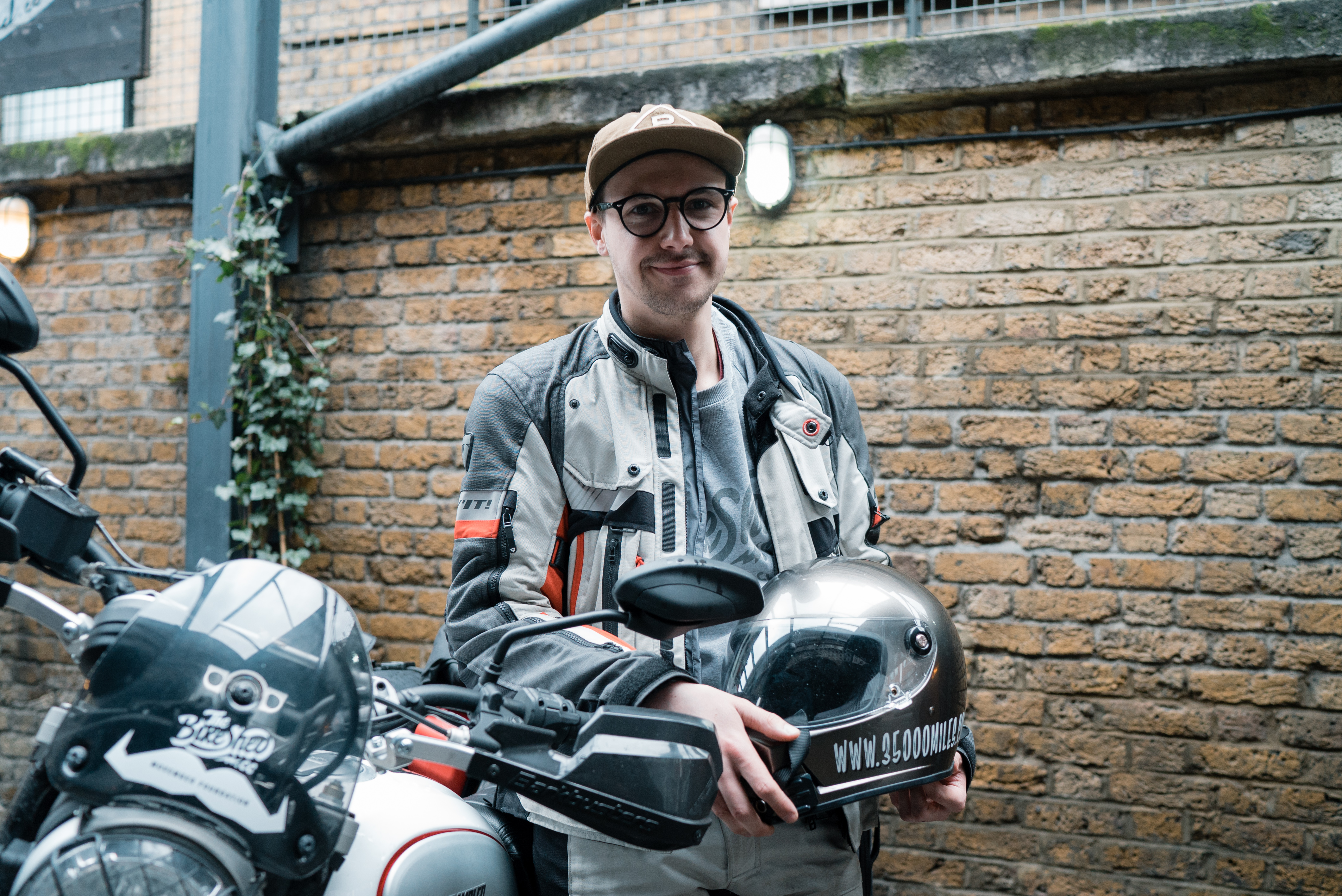 22-year-old’s solo motorcycle trip around the world