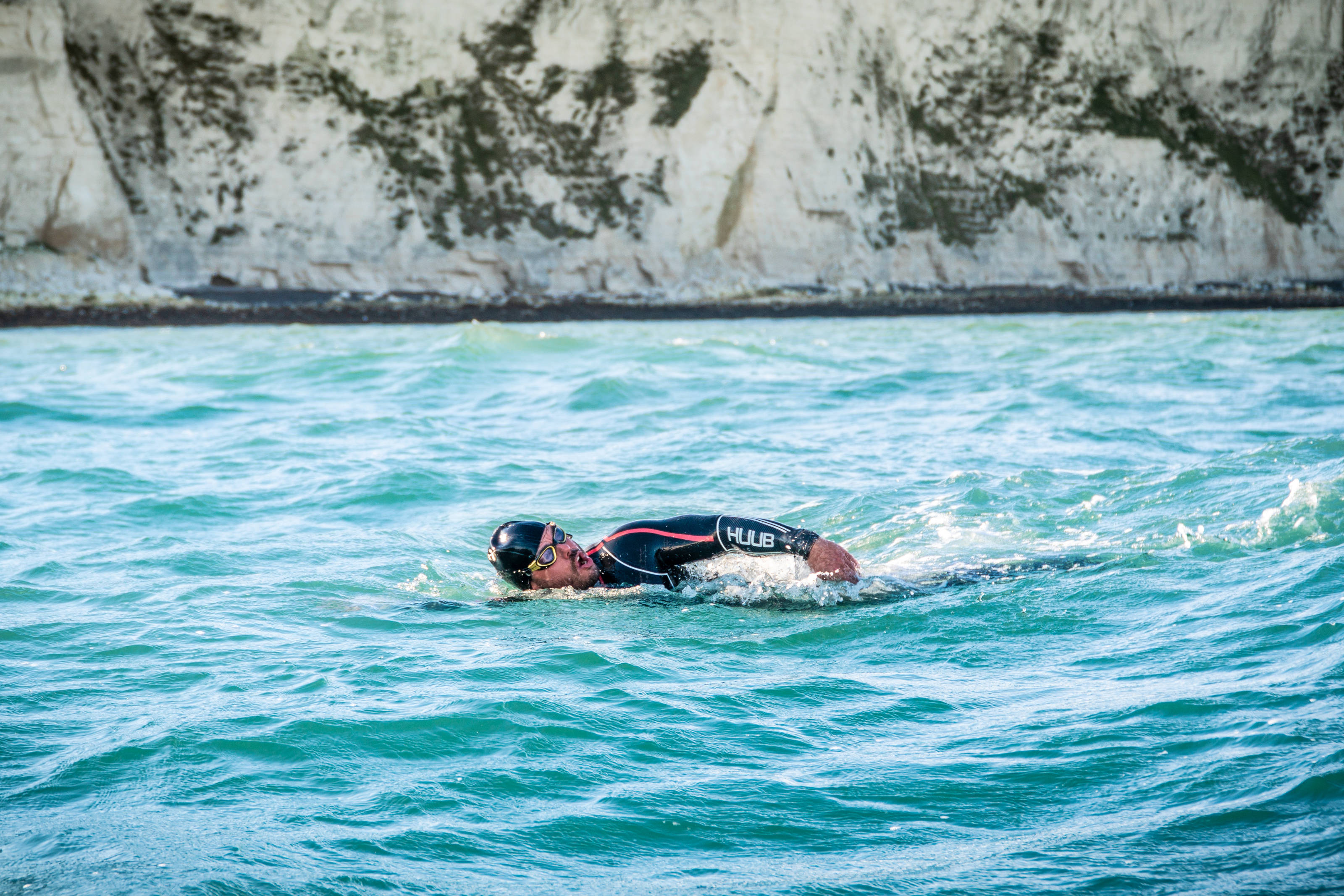 Ross Edgley is swimming around Great Britain