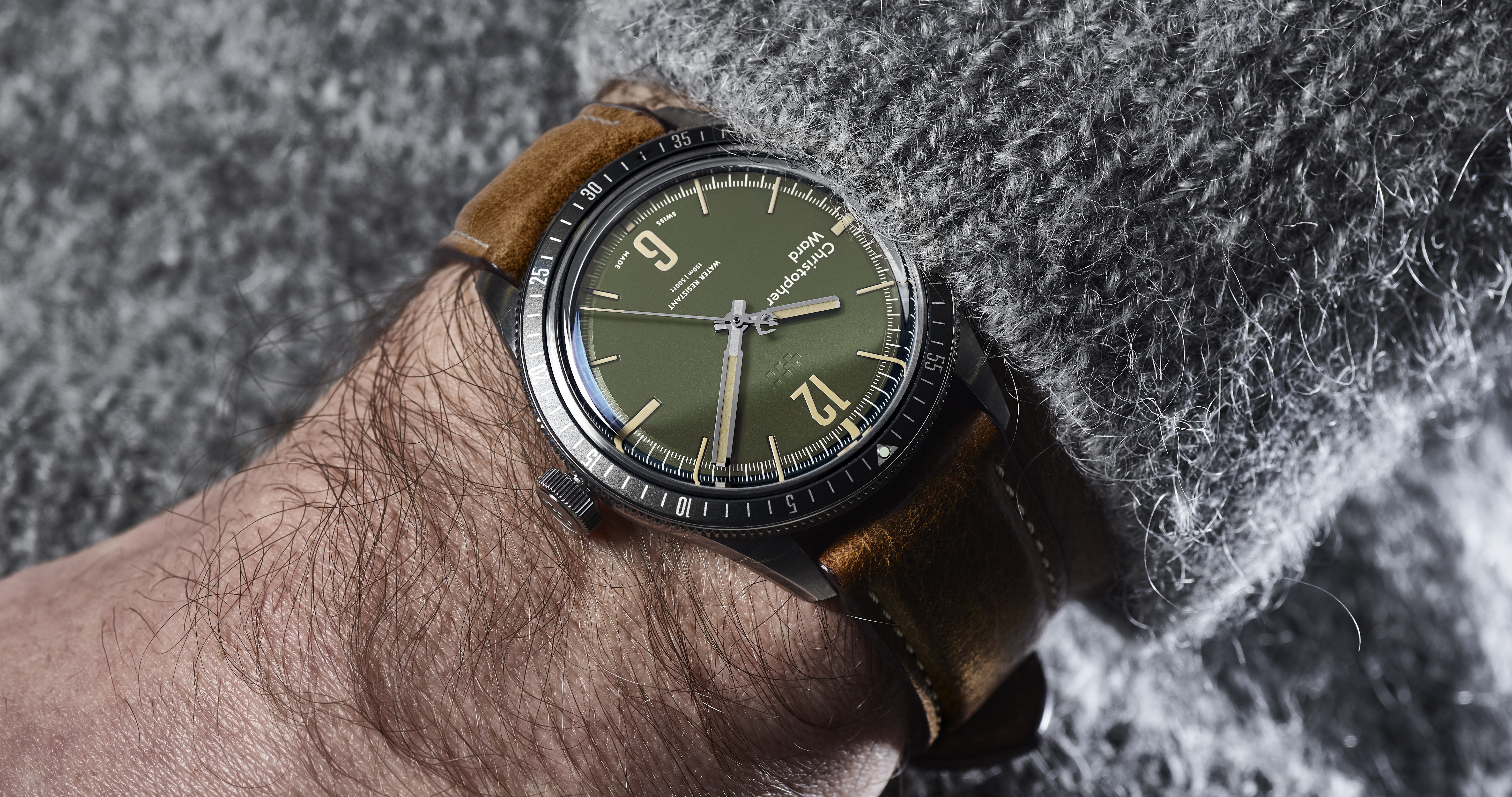 New Kit: C65 Trident Diver watch in khaki