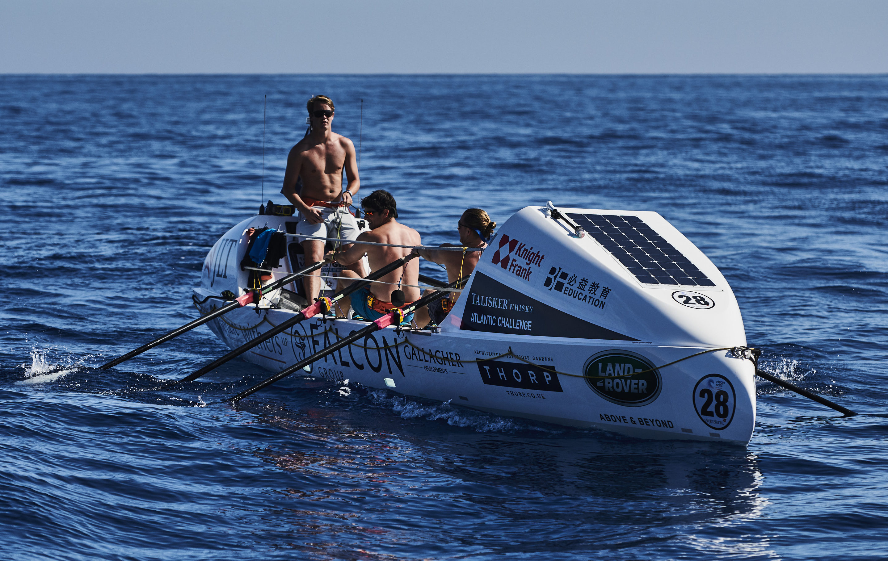 The teams taking on the Talisker Whisky Atlantic Challenge