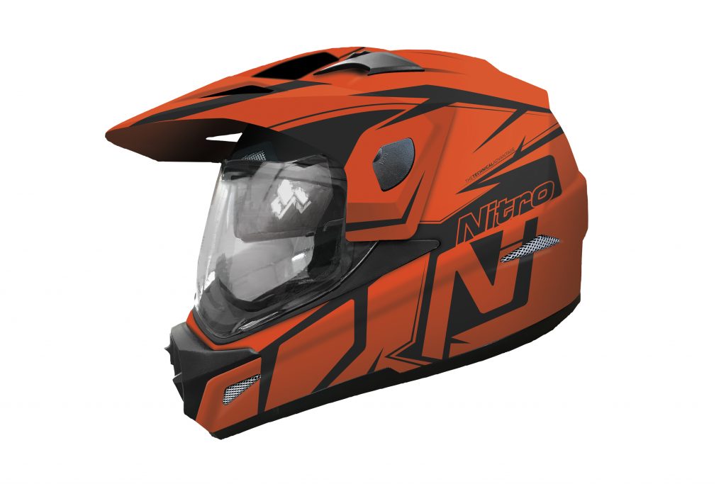 New adventure motorcycling helmet from Nitro
