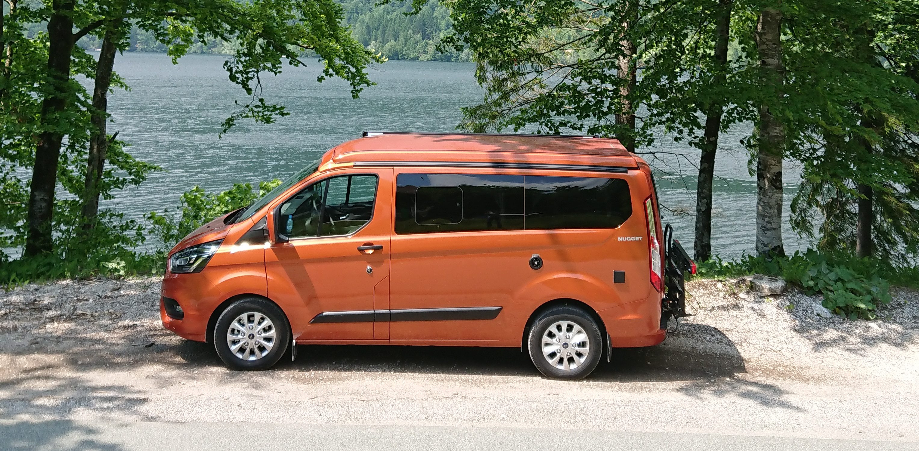 Three days of adventure in the Ford Nugget camper van