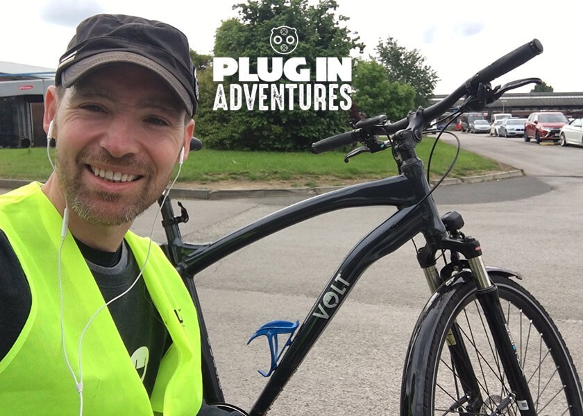 Adventurer races Volt e-bike against electric car and wins