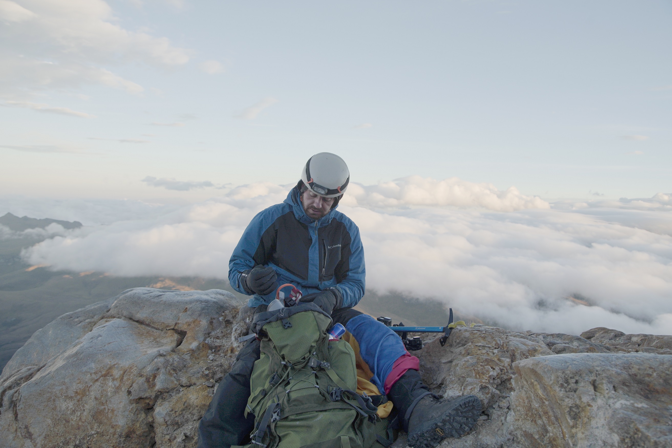 Tom Palmer half-way through hiking Colombia’s 10 highest mountains