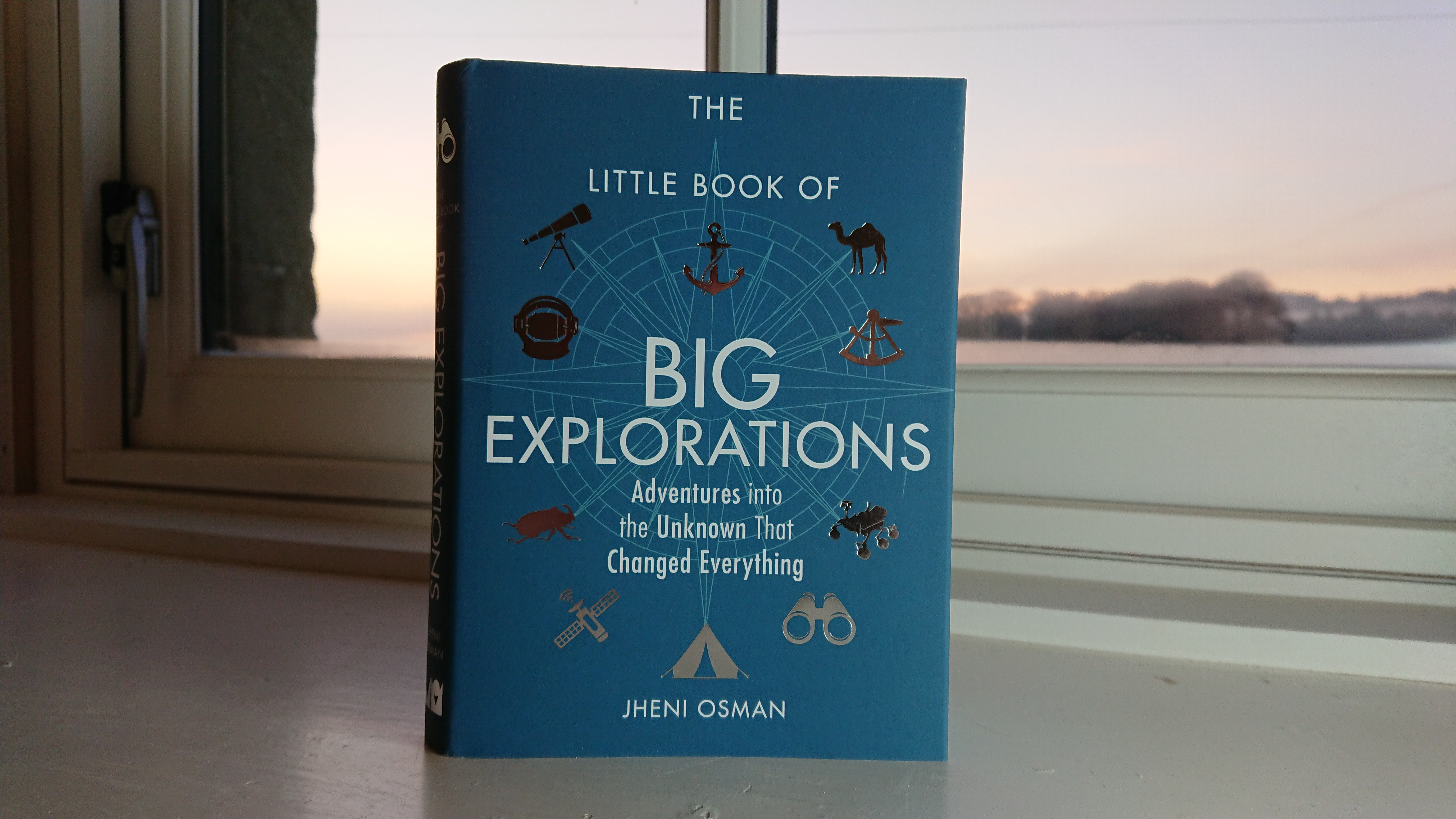 Fireside reading: The Little Book of Big Explorations by Jheni Osman