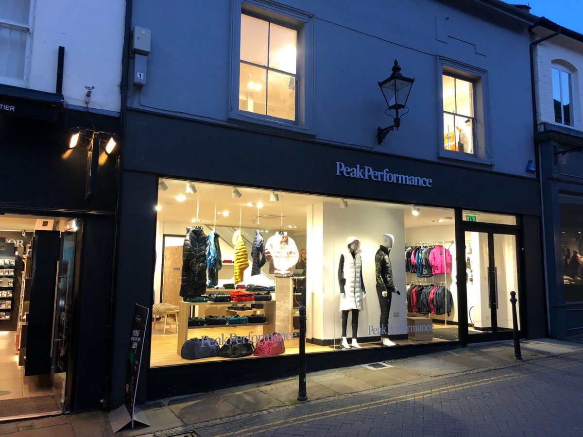 Peak Performance popup shop opens in Guildford Adventure 52