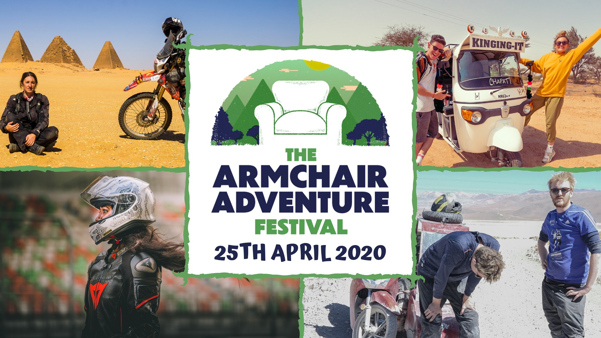 Tune in for the Armchair Adventure Festival