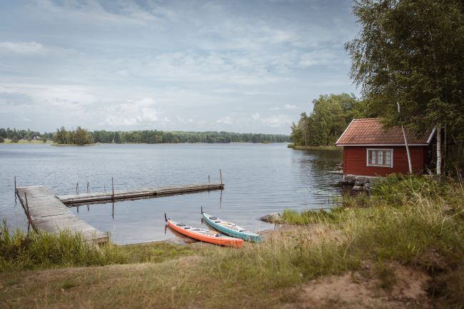 kayaking in sweden