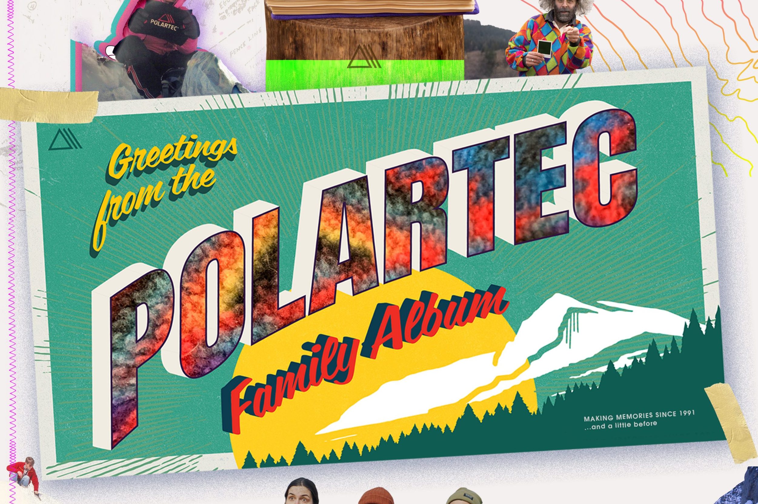 Vintage-fleece loveliness in the Polartec Family Album