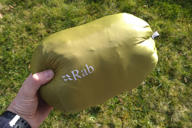 rab infinity microlight review