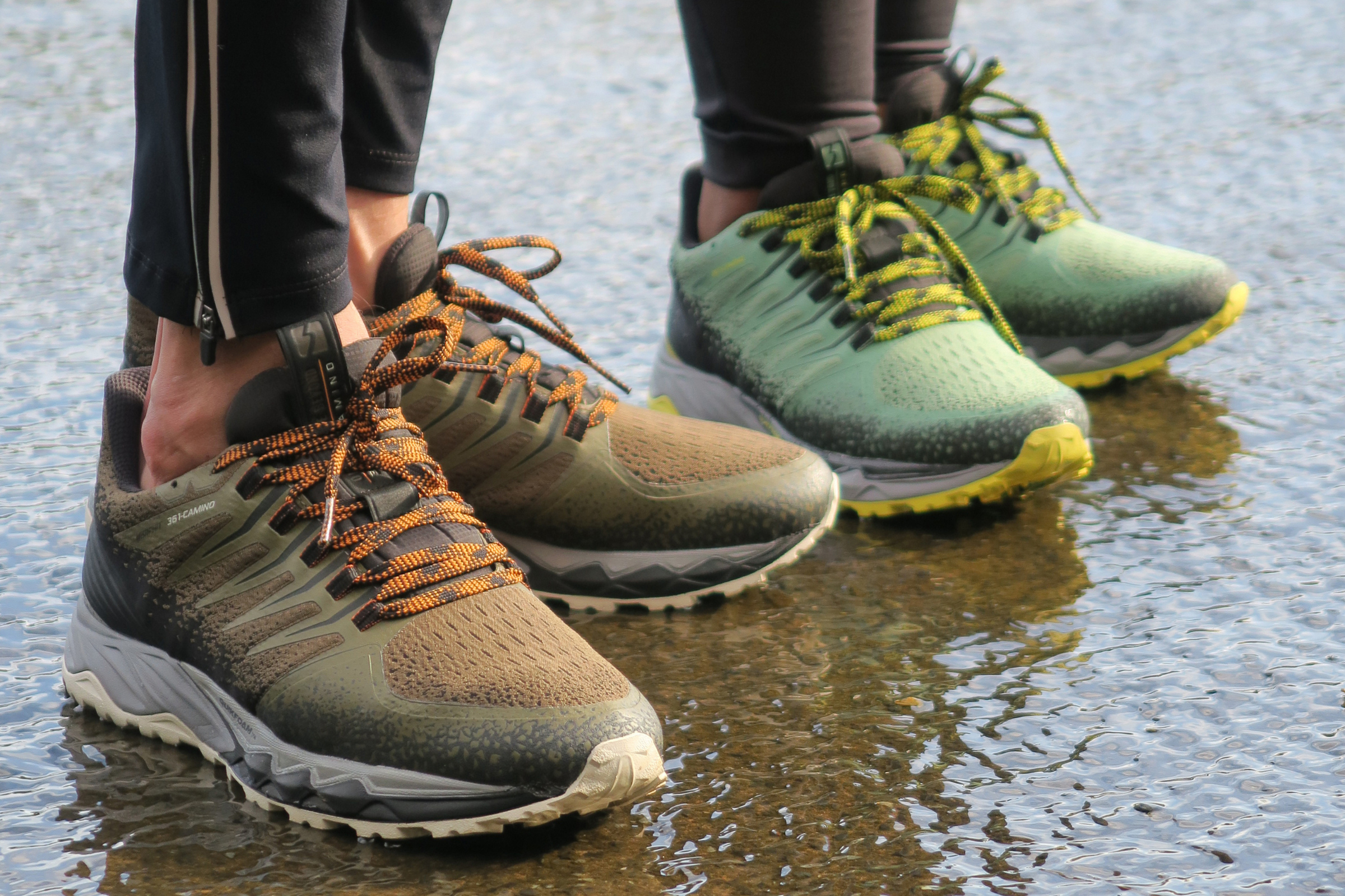 Check out the Camino WP trail shoes from 361° Europe