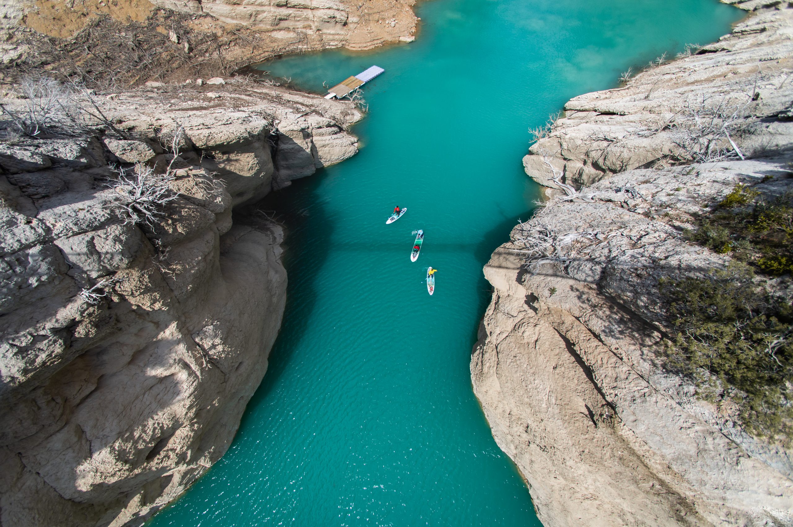 Canyon echoes and river travel – SUP’ing in a Spanish nature reserve