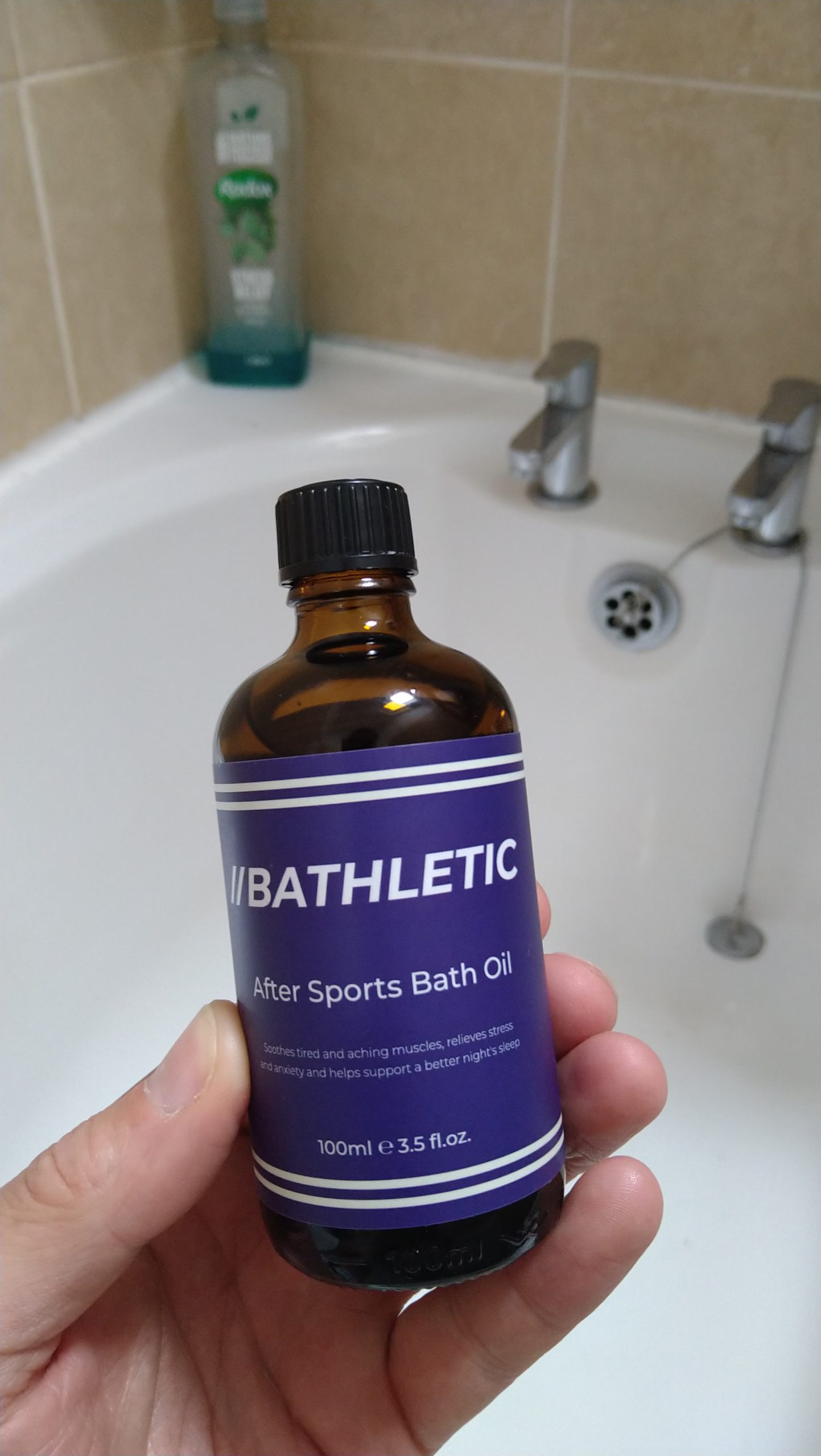 bathletic bath oil review