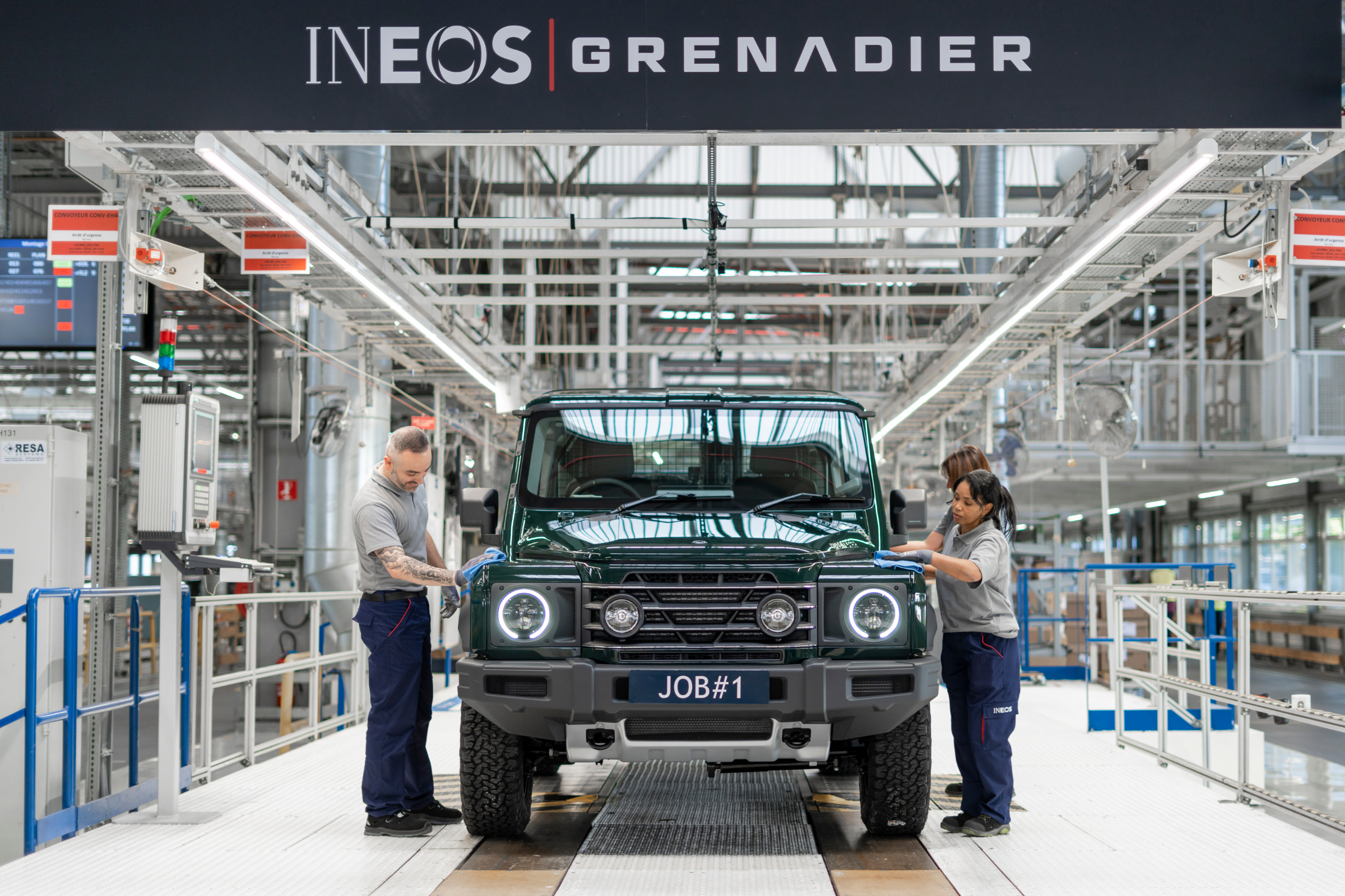 The first INEOS Grenadier is off the production line