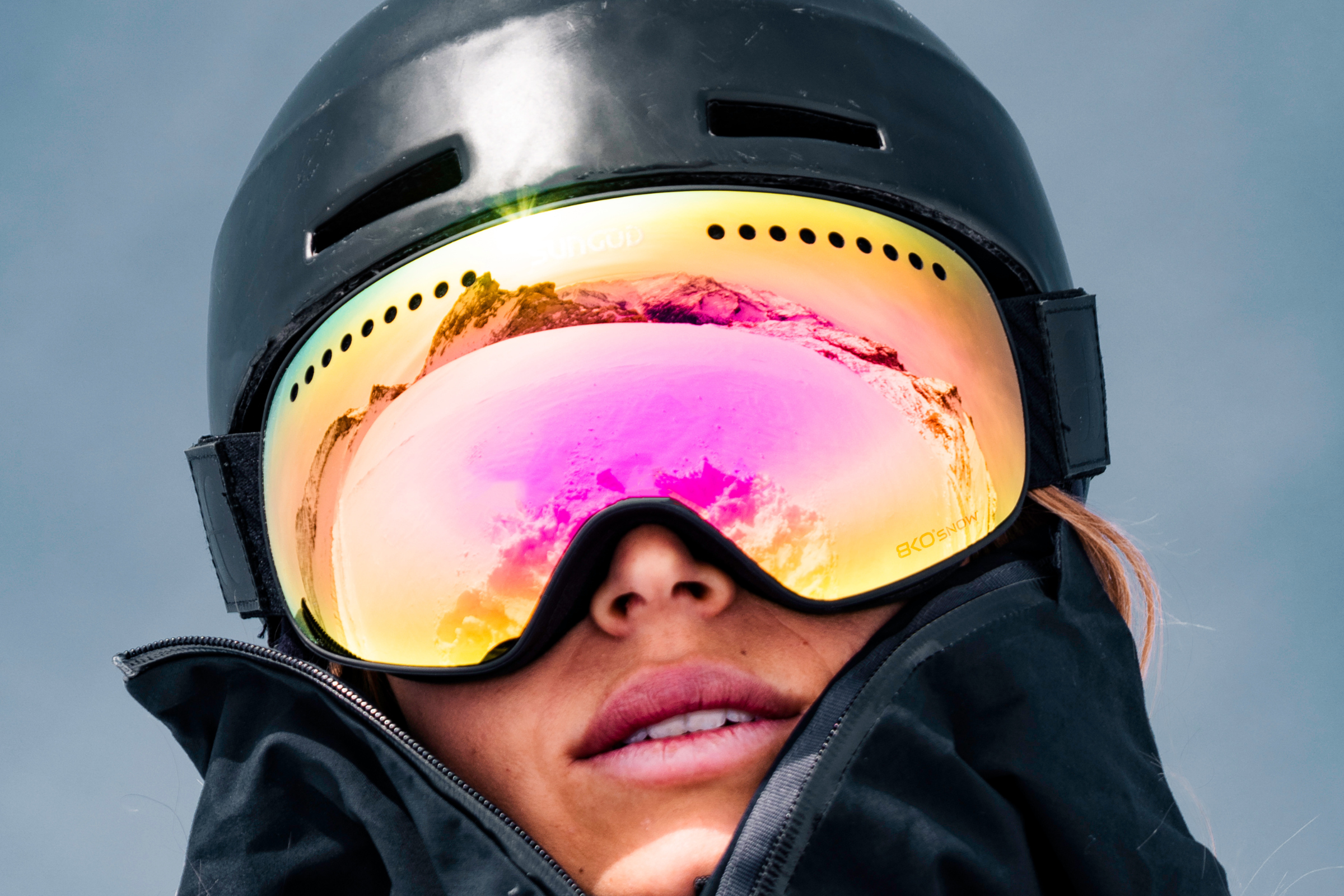 Check out SunGod’s new 8KO snow goggle lenses